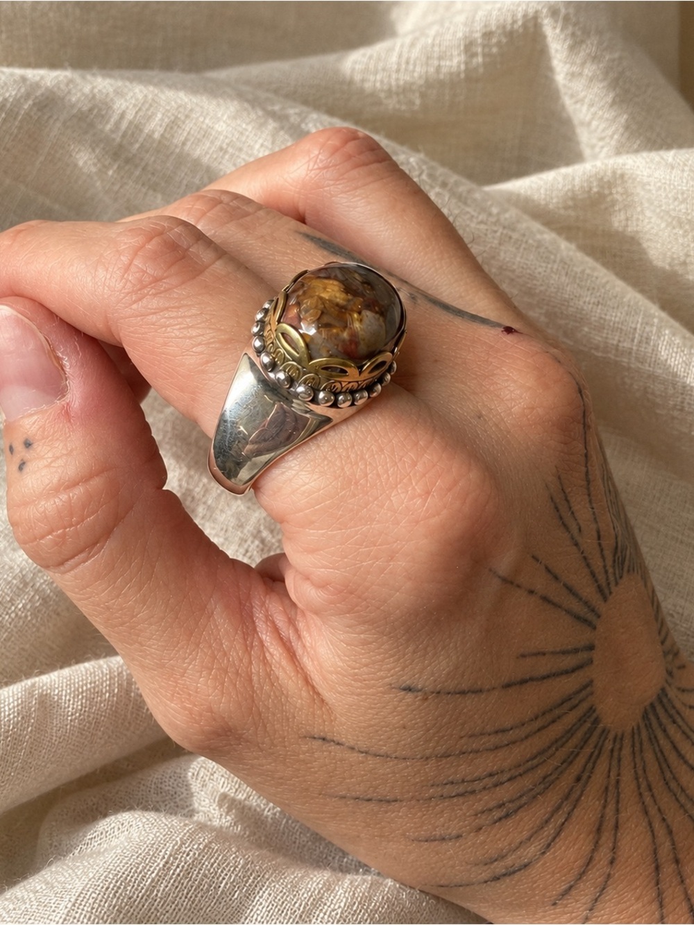 Carolyn Pollack Sterling Silver Statement Ring